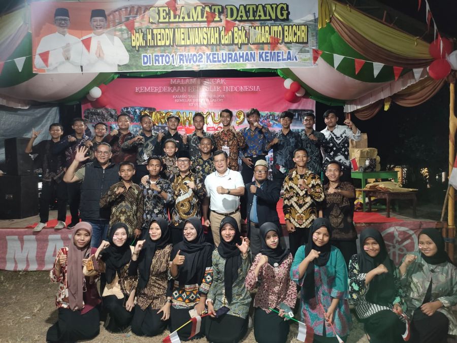 Masyarakat Kemelak Bindung Langit Solidkan Dukungan Penuh untuk Teddy Melwasyah & Marjito Bachri
