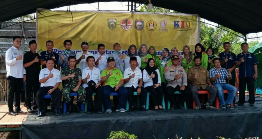 Pemdes Tanjung Sari Oku, Launching Kegiatan Ketahanan Pangan Tingkat Desa